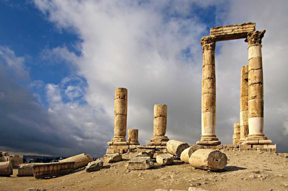 Ruins of a Citadel in Amman