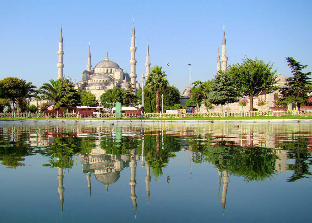 Blue Mosque Istanbul Mirrored