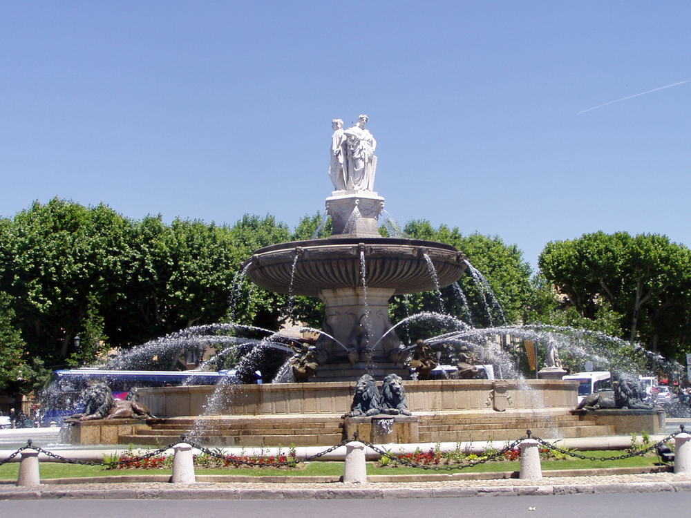 Aix-en-Provence - Fontaine de la Rotonde