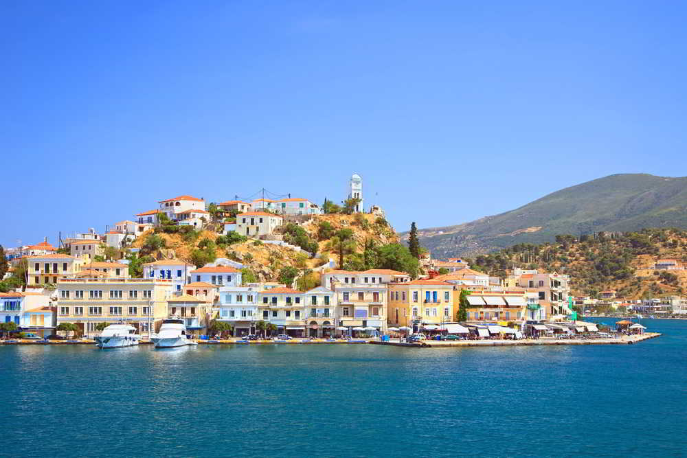 Póros Island - Greece - View from the sea