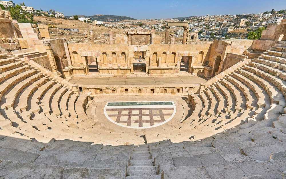 Ancient theatre - Jerash Jordan