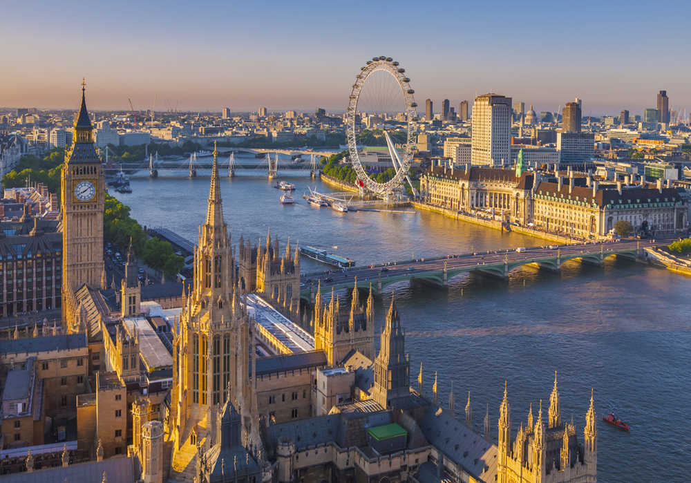 Big ben and london eye