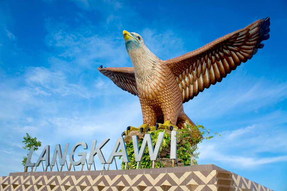 Langkawi Eagle Statue