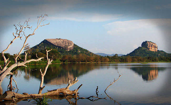 Sigiriya and Pidurangala rocks