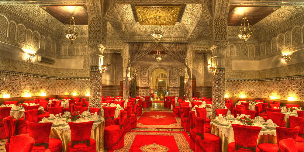 Palais Gharnata, Restaurant